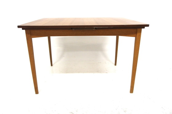 Teakhouten Eettafel, Zweden, 1960 (foto 2 van 6)