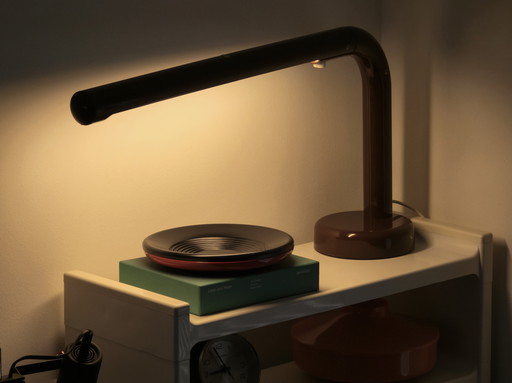 Lampe de bureau Tuben vintage des années 1970 par Anders Pehrson pour Ateljé Lyktan - Icône du design suédois de l'ère spatiale.