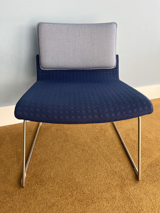 Image 1 of 2 poltrone relax Gispen Triennial in 2 tonalità (blu/grigio-blu)