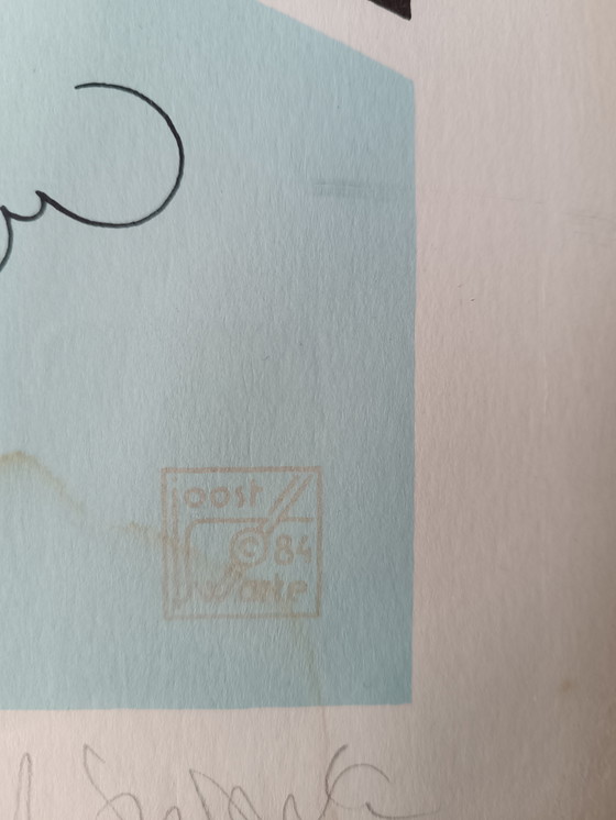 Image 1 of Vintage Joost Swarte "Rencontres Trans Musicales 1984" litho