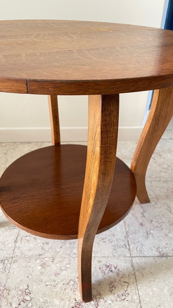 Image 1 of ART DECO inspired Gueridon side table