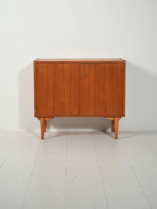 Scandinavische kast van teak en eikenhout van Sonett, jaren 60.