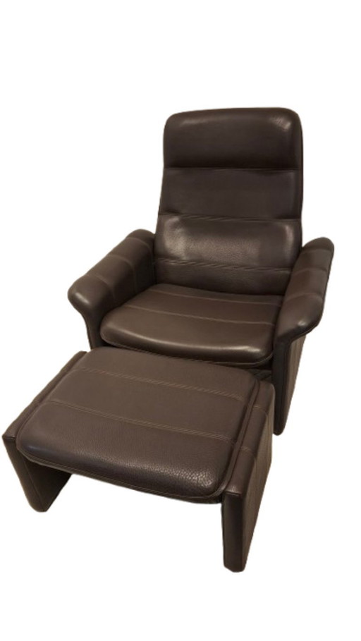 El sillón Sede DS50 con reposapiés