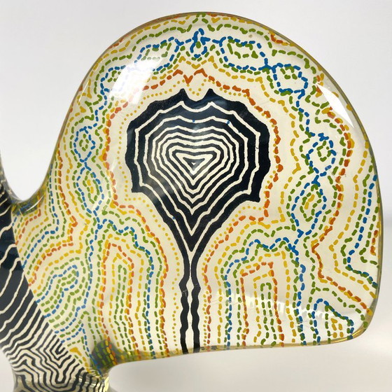 Image 1 of Abraham Palatnik Acrylique Coq Haan Figurine