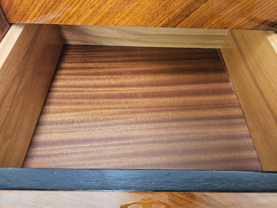 Image 1 of Commode en acajou du Mid Century des années 1950 avec miroir