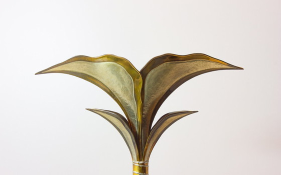 Image 1 of Lámpara de pie con forma de palmera de los años 70.