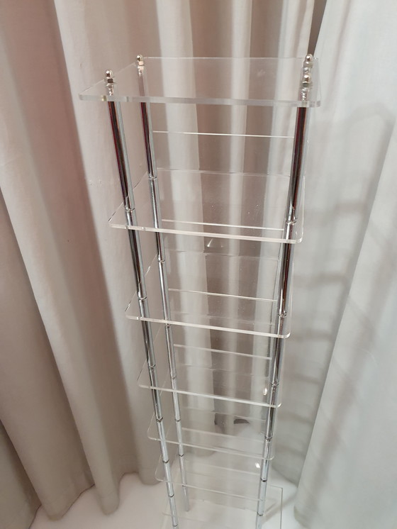 Image 1 of Étagère CD Plexi années 80