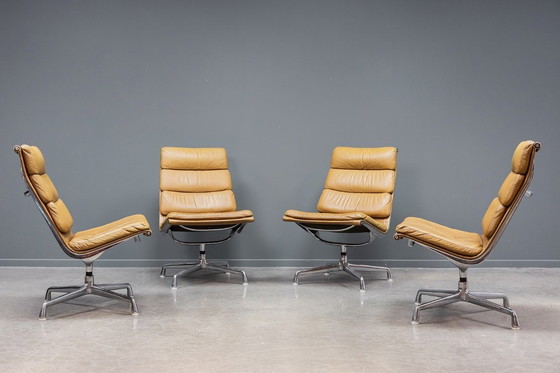 Image 1 of Poltrone lounge Eames EA216, 2 pezzi