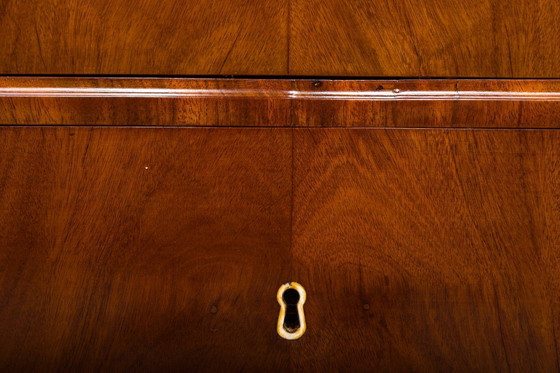 Image 1 of Vroeg 19e-eeuwse Biedermeier mahoniehouten commodes, jaren 1830