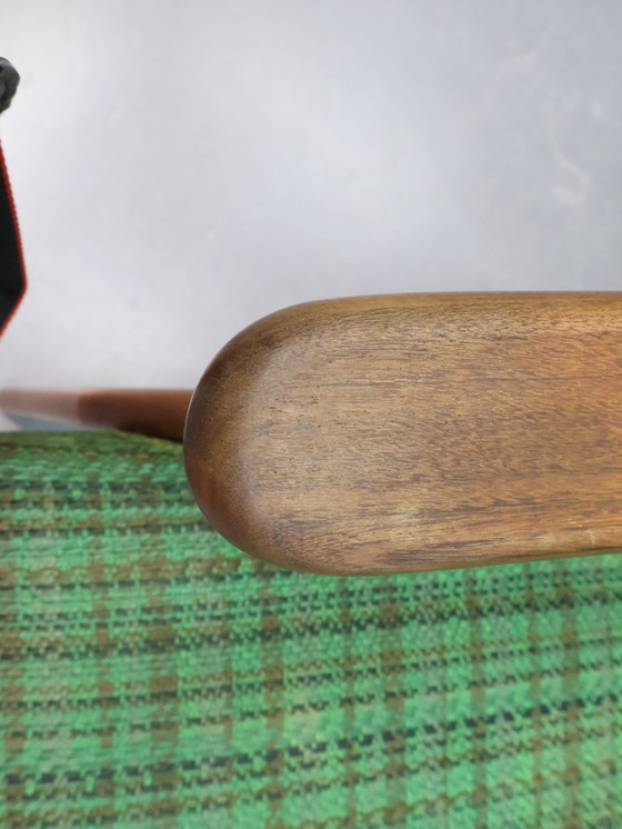 Image 1 of Vintage Armchair Teak Green