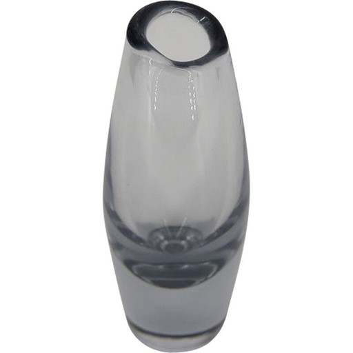 Vintage-Vase aus Kunstglas von Sven Palmqvist für Orrefors 1950er Jahre