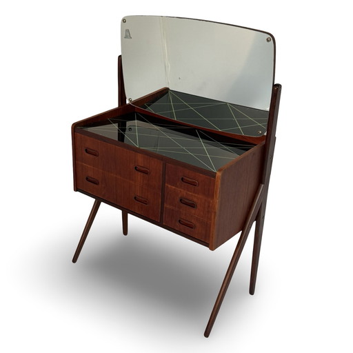 Vanity - 1960’s - Danish - Ag Spjel Kobber Beskyttet - Teak wood