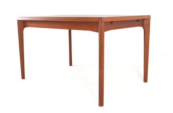 Image 1 of Henning Kjaernulf for Vejle rectangular extendable dining table Danish vintage