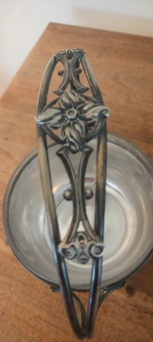 Silberne Bonbonnière