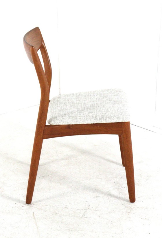Set 6 Sedie da pranzo R. Borregaard per Viborg vintage imbottite restaurate – Wood (photo 8 of 16)