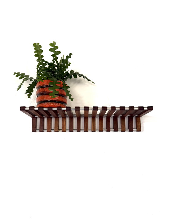 Image 1 of Vintage parametric wall shelf ‘80s