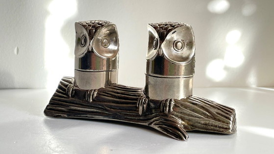Service M.H. Sel Poivre Métal Argenté Vintage – Accessoires de table, Metal (photo 15 of 30)