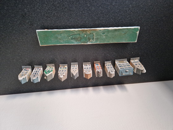 Image 1 of Vintage Canal Houses Ceramic Houses Shops