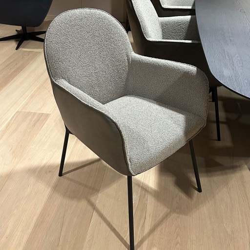 H.E. Design Laura eetkamerstoel (set van 6)