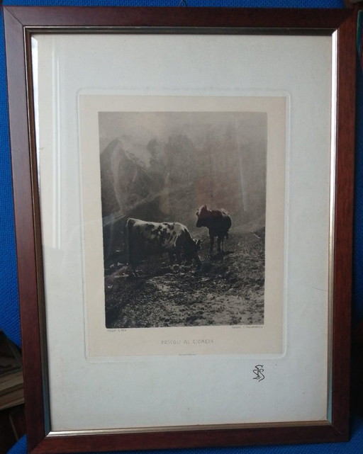 Fotograbado de Cesare Schiaparelli foto G.Rey