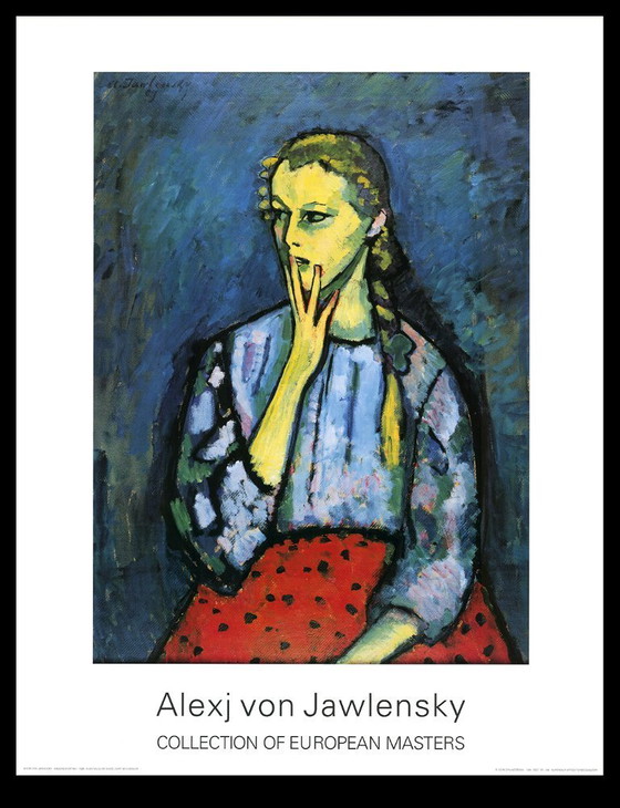 Image 1 of Jawlensky von, Alexej - Ritratto di ragazza - Collezione di maestri europei