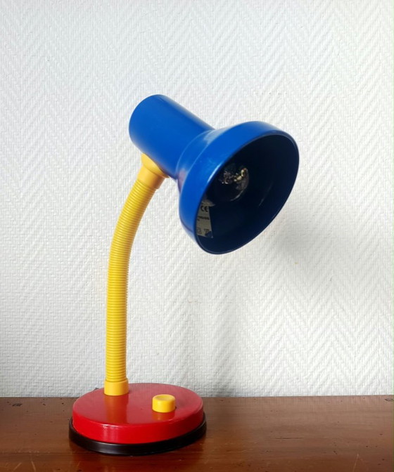 Lampada da scrivania vintage stile Memphis – Lampade da tavolo, Metallo (photo 3 of 10)