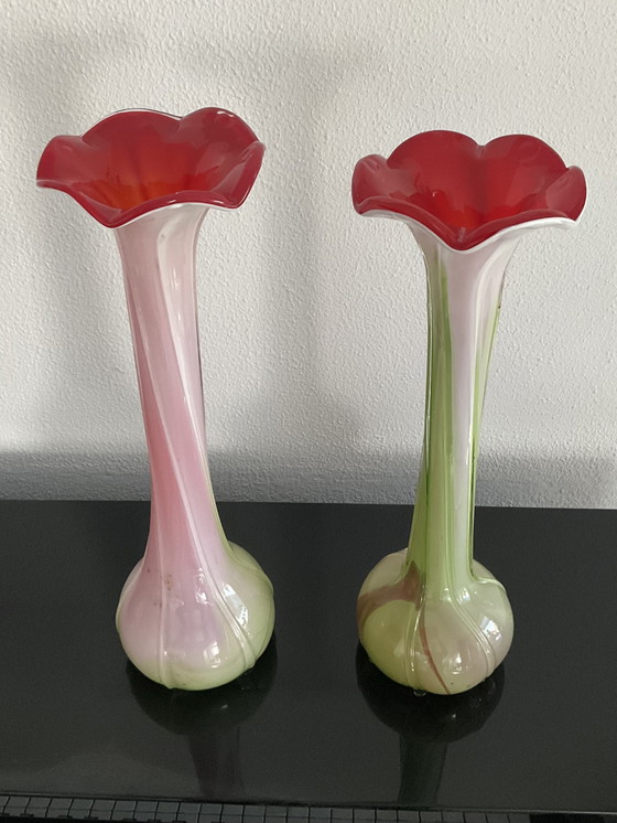 Image 1 of TWO MURANO VASES