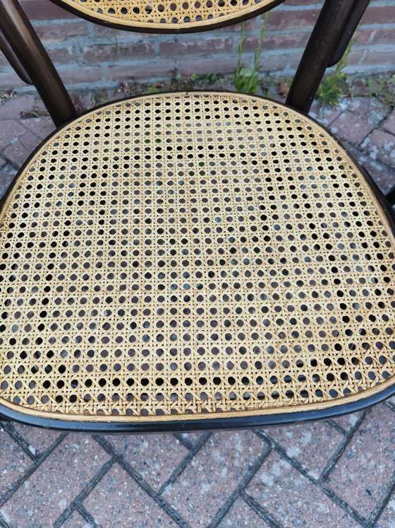 Set di 4 poltrone originali Thonet 215 RF in legno curvato – Design vintage – Sedie da pranzo, Wood (photo 6 of 8)