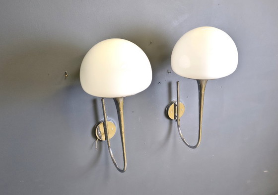 Image 1 of Italienische Mid-Century-Wandlampen von Goffredo Reggiani für Reggiani – 2er-Set