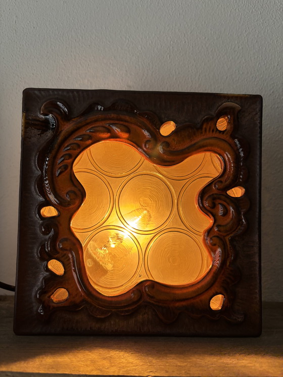 Image 1 of Rara lampada da parete vintage Pan Leuchten Fat Lava, anni '60