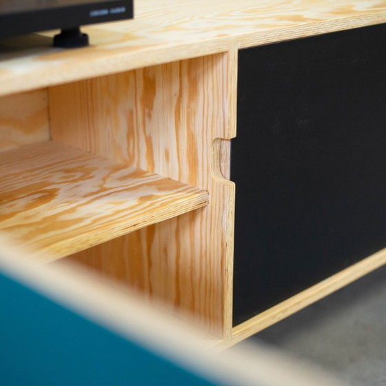 Image 1 of Credenza in compensato/compensato - realizzata a mano