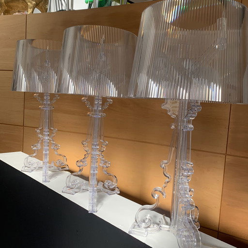 3x Kartell Bourgies lamps by Ferruccio Lavian