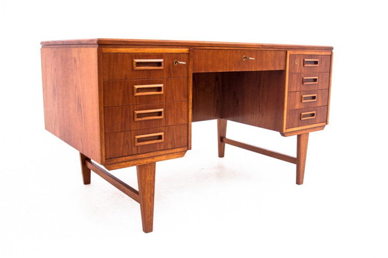 Image 1 of Schreibtisch aus Teakholz, Dänemark, 1960er Jahre.
