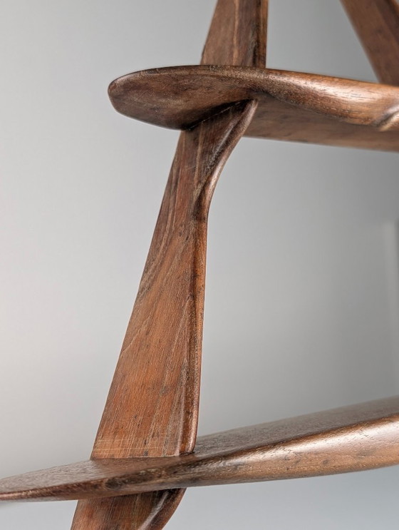 Image 1 of Wall Shelf Attributed to Peder Moos, Denmark, 1950s