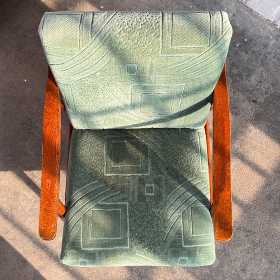 Image 1 of Pair of Mid-Century Yugoslavian Sculptural Armchairs, 1960s