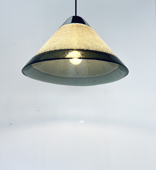 Conical Bubble Glass Pendant Lamp Peill & Putzler