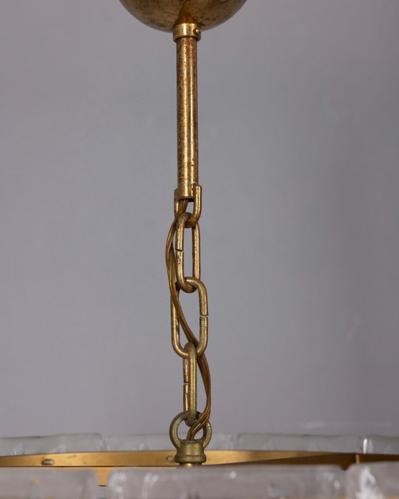 Image 1 of Vintage kroonluchter van Murano-glas uit de jaren 60, Italiaans design.