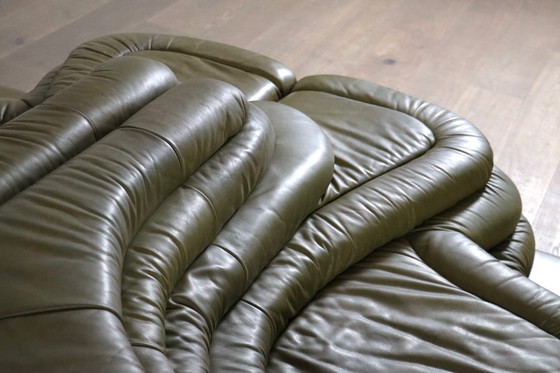 Image 1 of Ubald Klug DS-1025 Terrazza complete sofa set for de Sede Switzerland 1970s