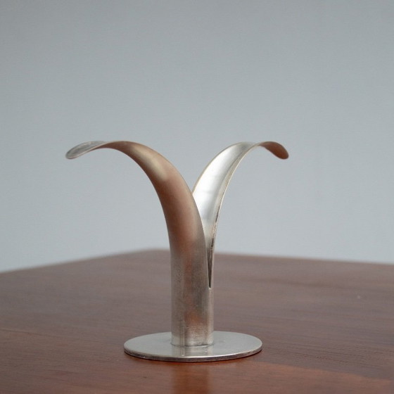 Image 1 of Set di portacandele in argento di Ystad-Metall