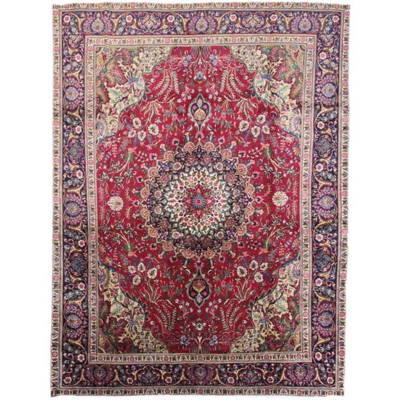 Image 1 of Hand-knotted Persian carpet - Tabriz carpet 385x283