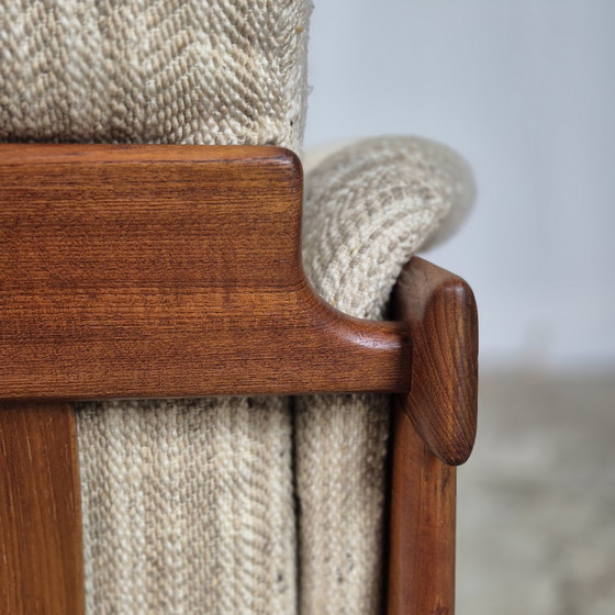 Image 1 of H.W. Klein Bramin vintage jaren 60 lounge relax stoelen teak