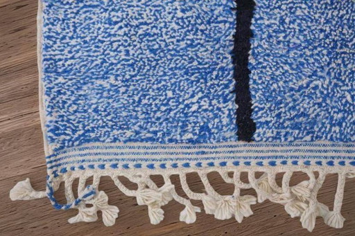 Alfombra bereber marroquí decorada, 200 cm x 300 cm