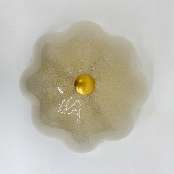 Image 1 of Lampada da soffitto italiana in vetro La Murrina, anni '70