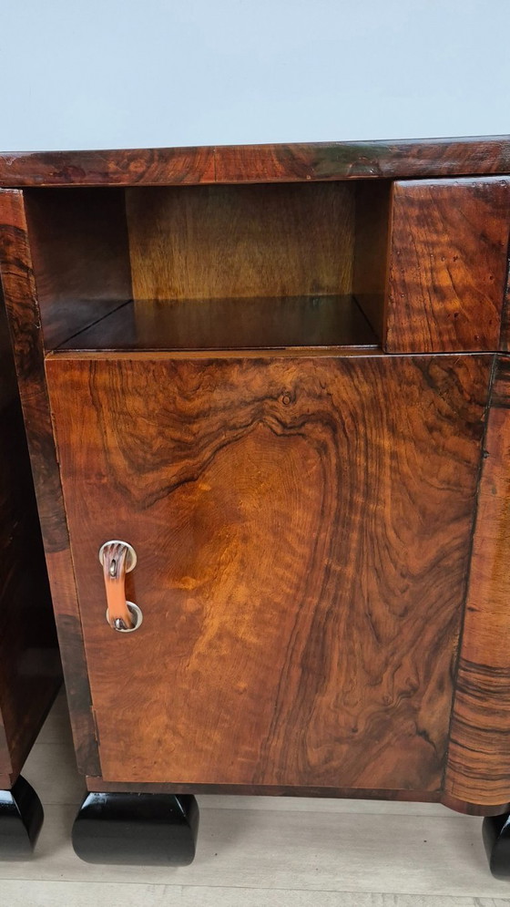 Image 1 of Venetian Noble Art Deco Bedside Tables 1924