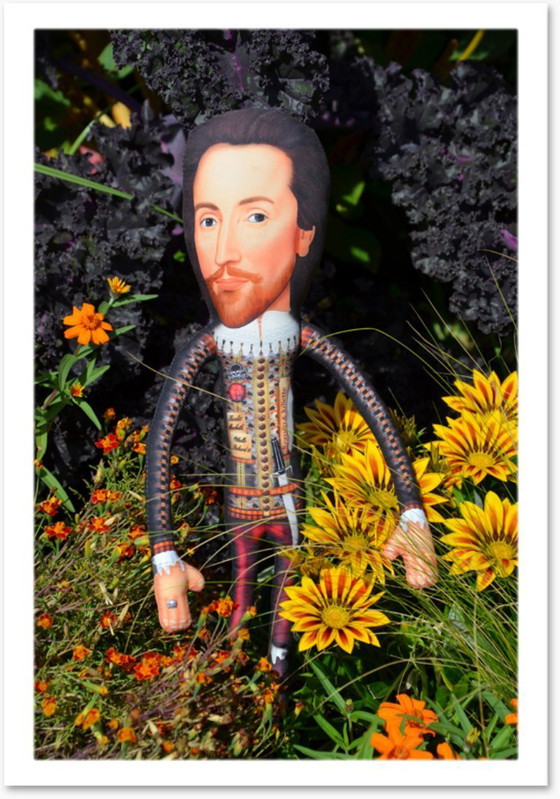 Image 1 of William Shakespeare Gift | English Teacher Gift | Shakespeare Art Doll Collectible | Literature Classroom Decor