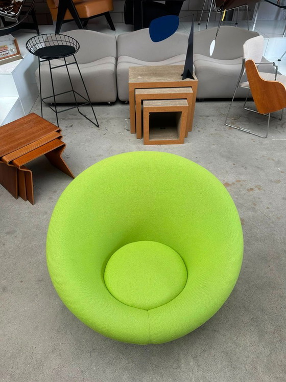 Sillón Artifort Mushroom verde claro – Sillones, Metal, Textile (photo 6 of 7)