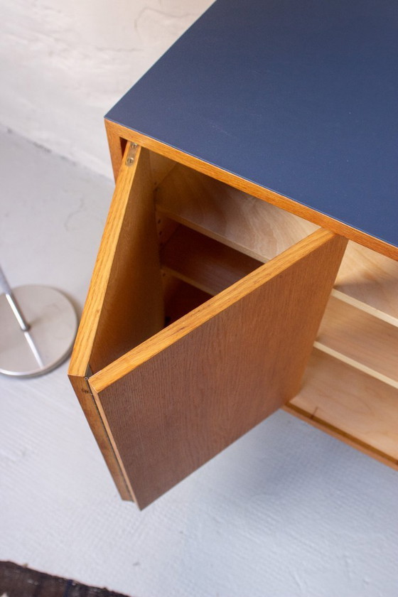 Image 1 of Vintage Sideboard Chest of Drawers Hundevad Oak 60s Mid-Century