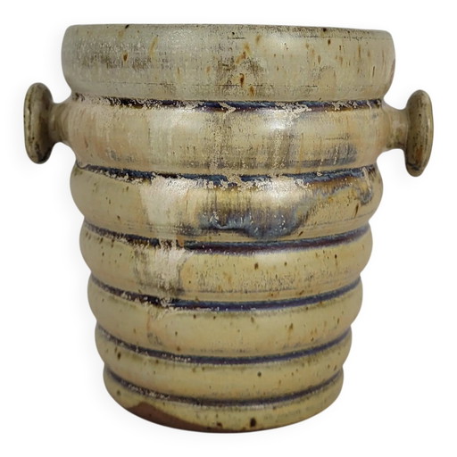 Stoneware Flower Pot Puisaye
