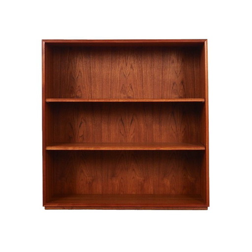 Teakhouten boekenkast, Duits ontwerp, jaren 70, vervaardigd door RT Möbel