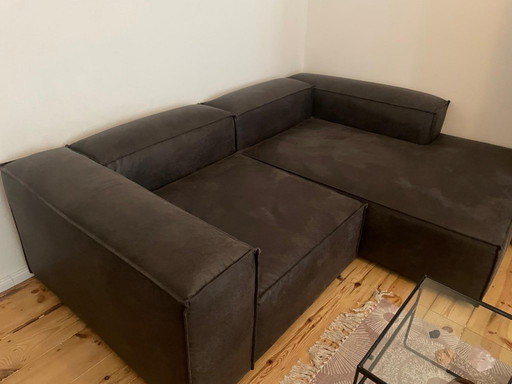 PICK UP by 15.09 - Lennon corner sofa made from recycled leather